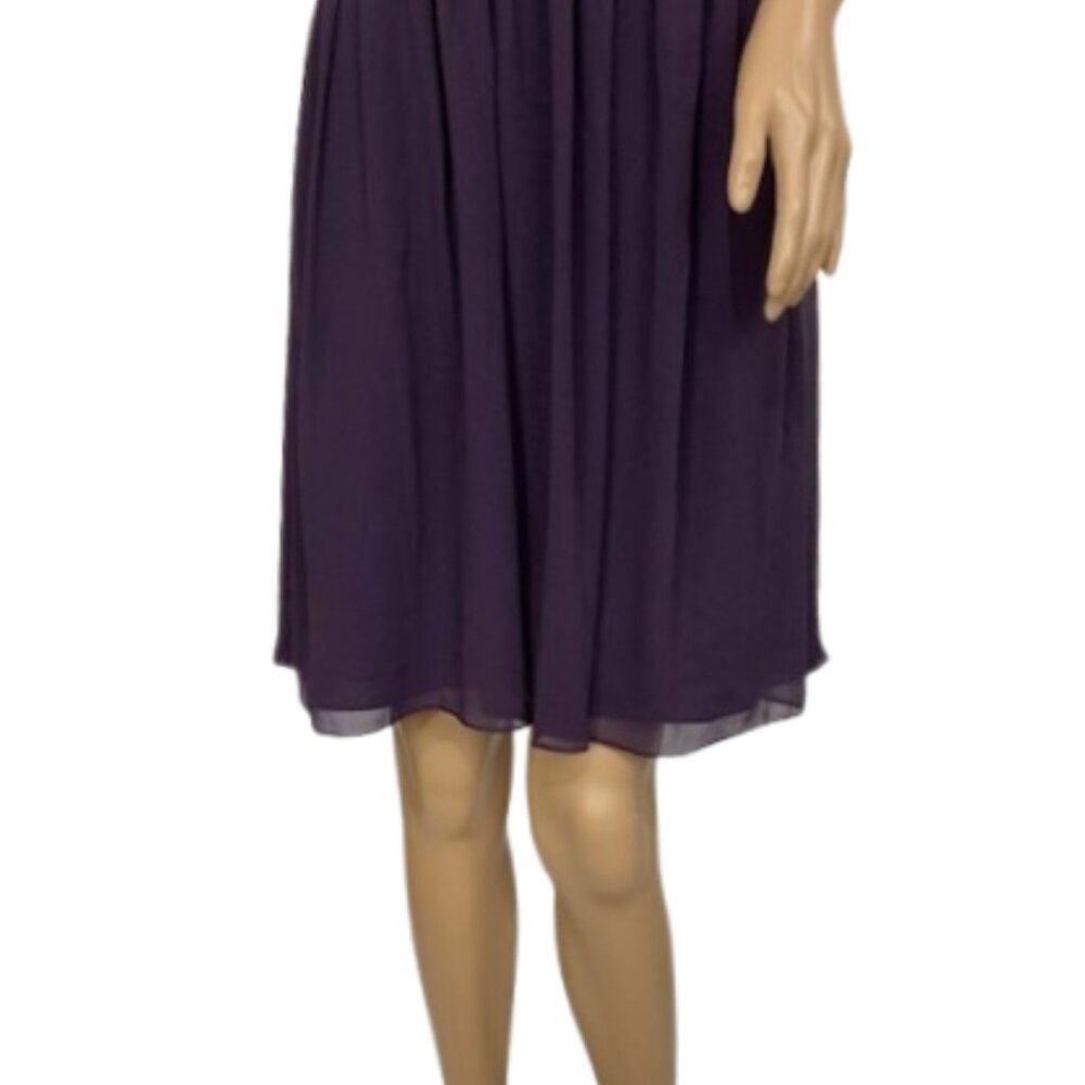 Bill Levkoff Strapless Chiffon Dress - Picture 4 of 8
